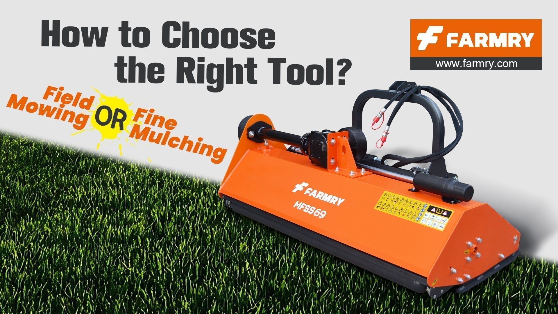Field Mowing or Fine Mulching? How to Choose the Right Tool