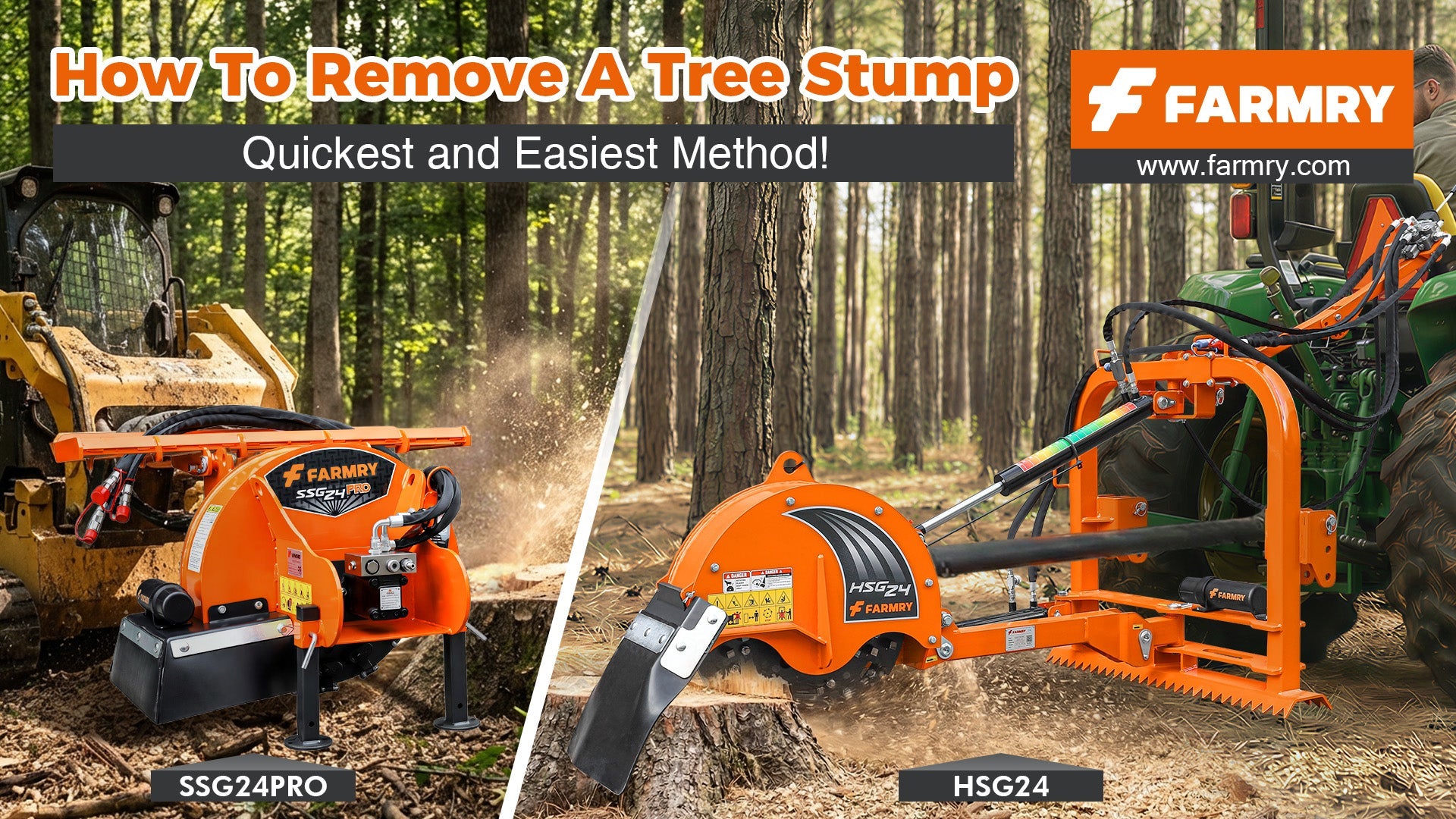 How to Remove a Tree Stump - Quick & Easy Methods | Farmry