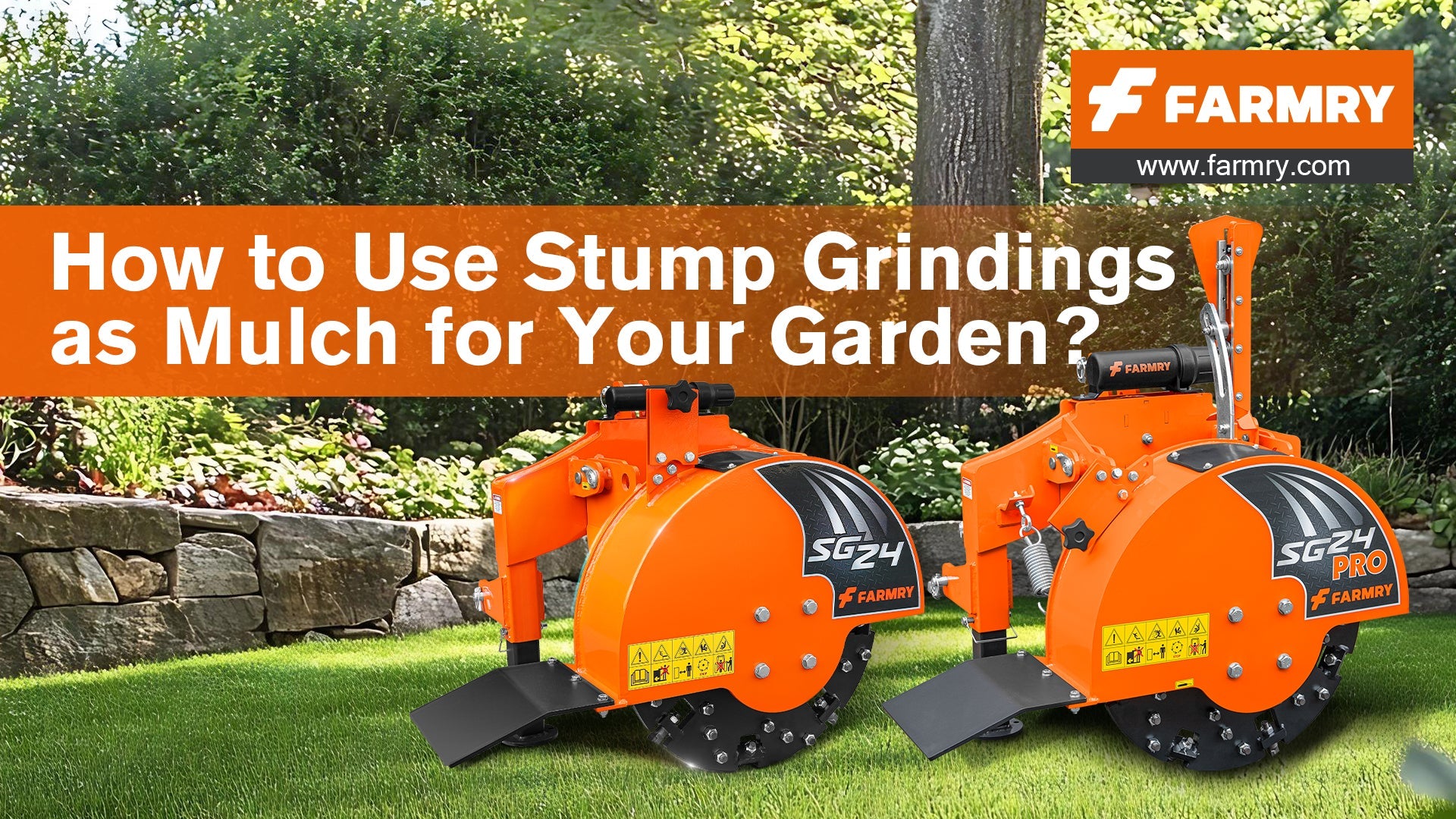 How to Use Stump Grindings as Mulch for Your Garden