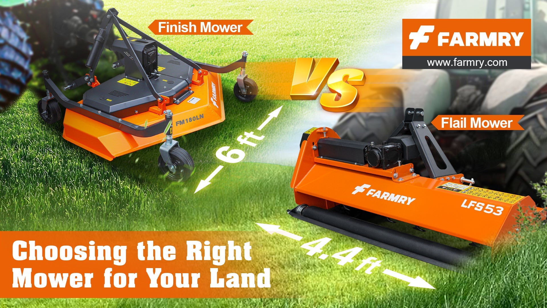 Flail Mower vs Finish Mower: Choosing the Right Mower for Your Land