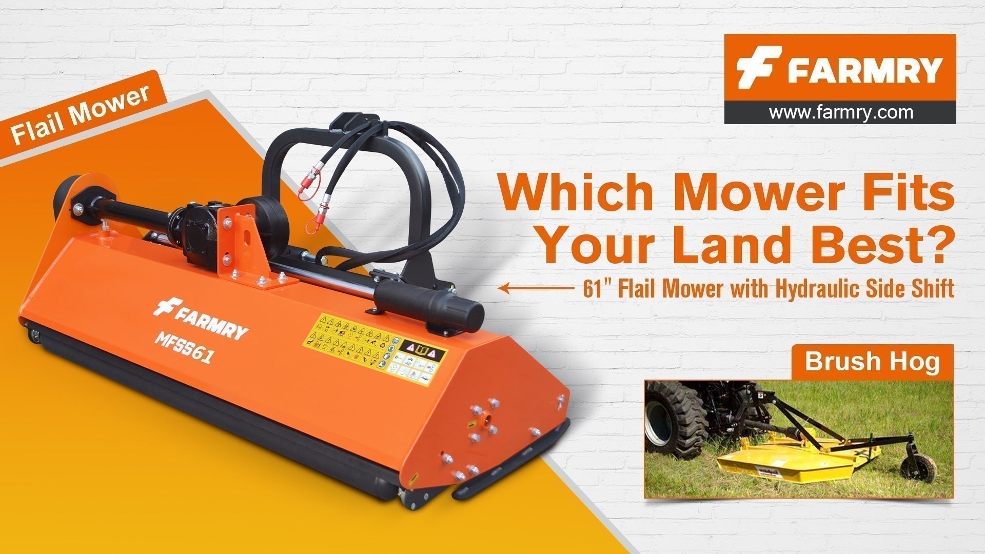 Flail Mower vs Brush Hog: Which Mower Fits Your Land Best?