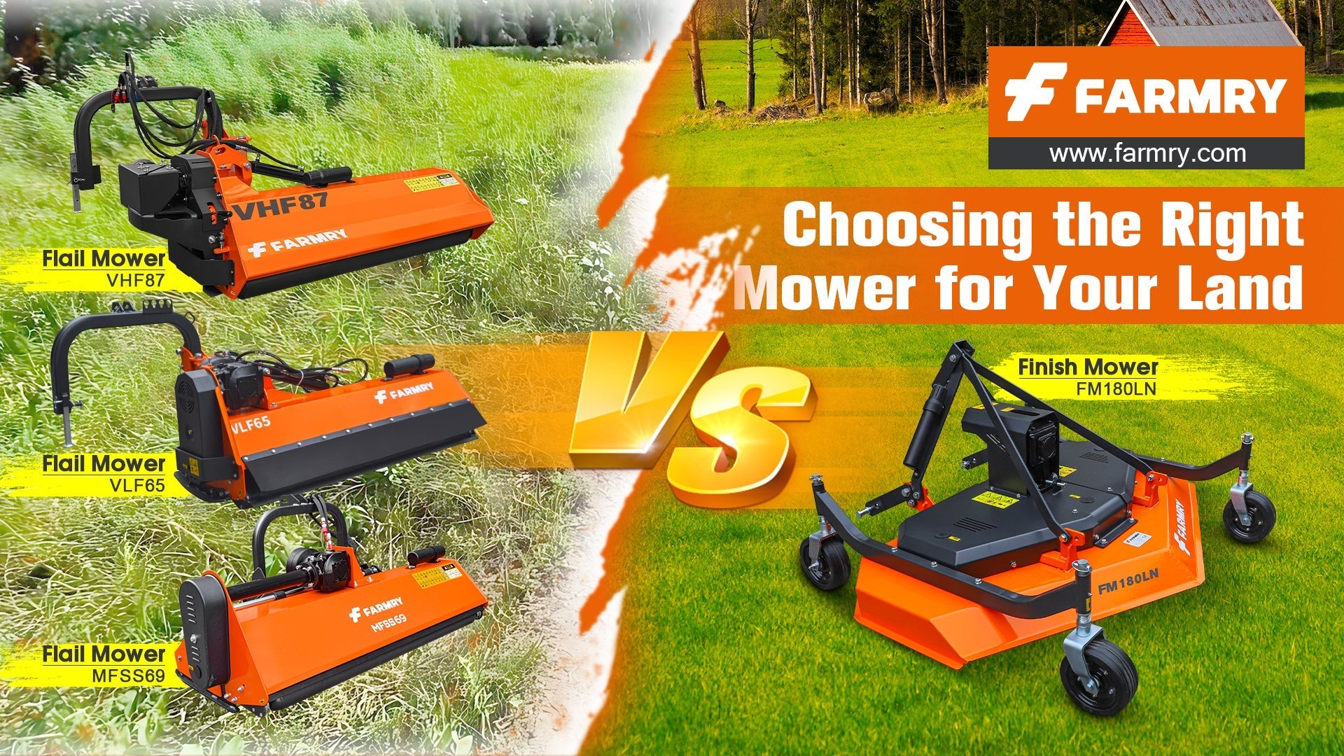 Flail Mower vs Finish Mower: Choosing the Right Mower for Your Land