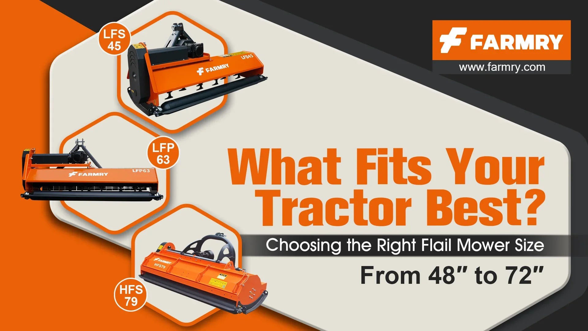 Choosing the Right Flail Mower Size: From 48″ to 72″ – What Fits Your Tractor Best?