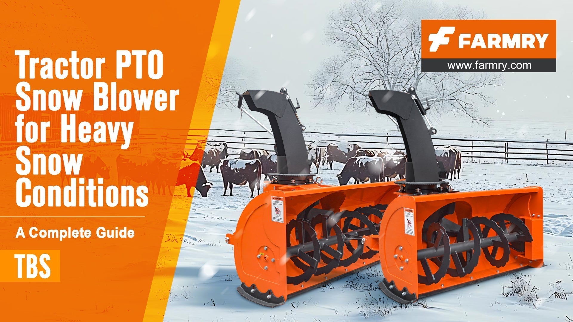 Tractor PTO Snow Blower for Heavy Snow Conditions: A Complete Guide