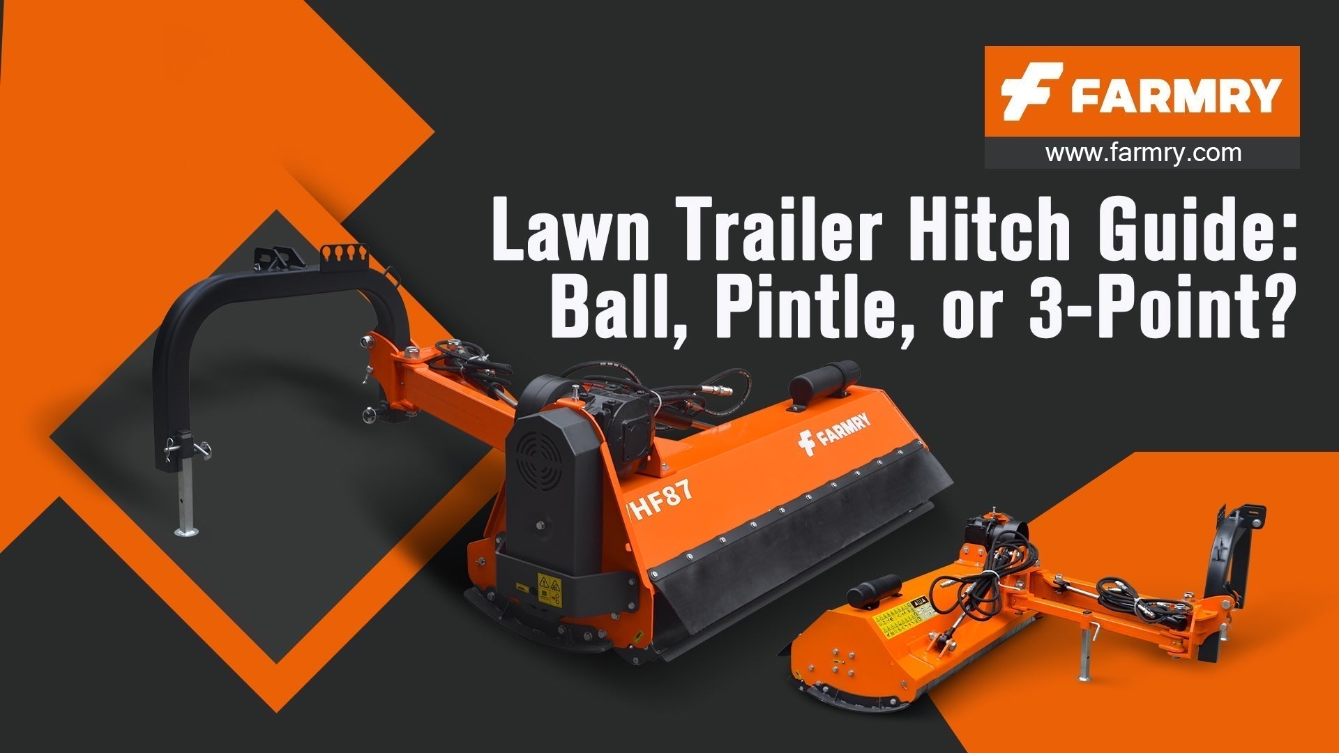 Lawn Trailer Hitch Guide: Ball, Pintle, or 3-Point?