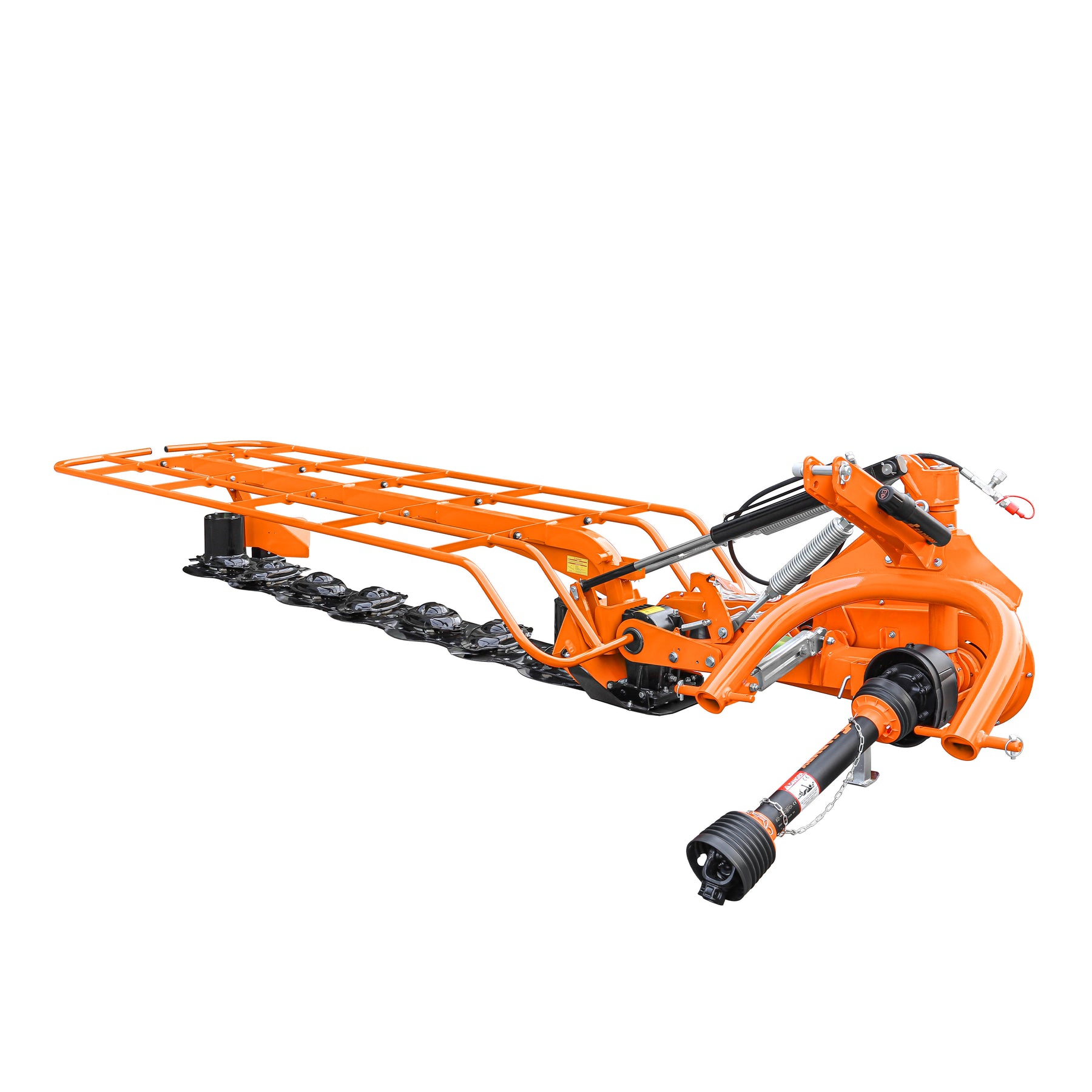 111" Disc Mower With 7 Discs For 45-100HP CAT I/II Tractor, PTO Driveline Included, DHM9