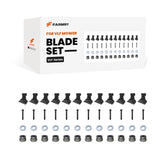 (1 Pack/12 Pcs of hammers)Blade Set for VLF Mower