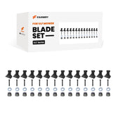 (1Pack/14Pcs) VLF Hammer Blades – Compatible with VLF Flail Mowers