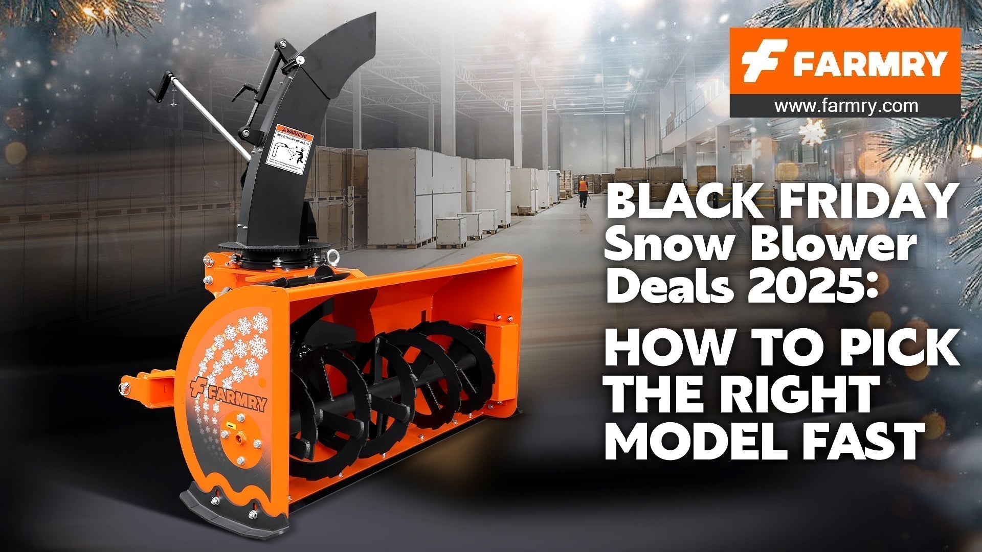 Black Friday Snow Blower Deals 2025: How to Pick the Right Model Fast