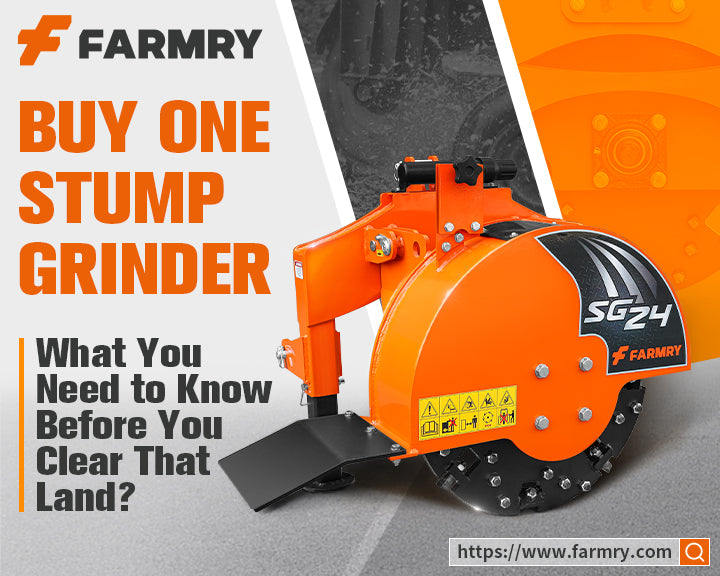 🌲 Buy a Stump Grinder: What You Need to Know Before You Clear That Land