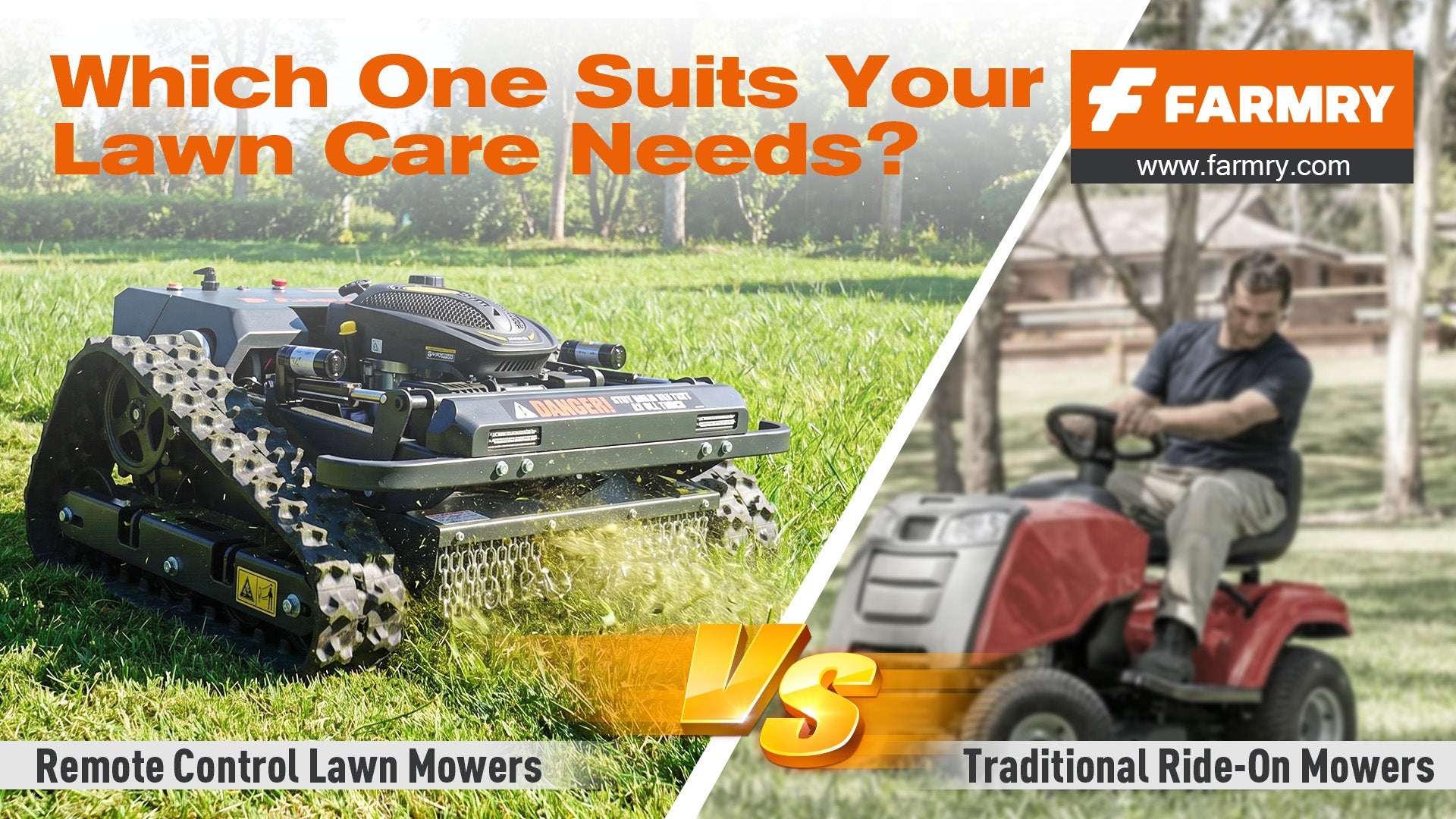 Remote Control Lawn Mowers vs. Traditional Ride-On Mowers: Which One Suits Your Lawn Care Needs?