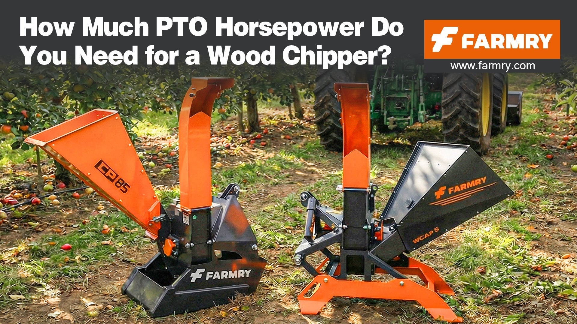 How Much PTO Horsepower Do You Need for a Wood Chipper?