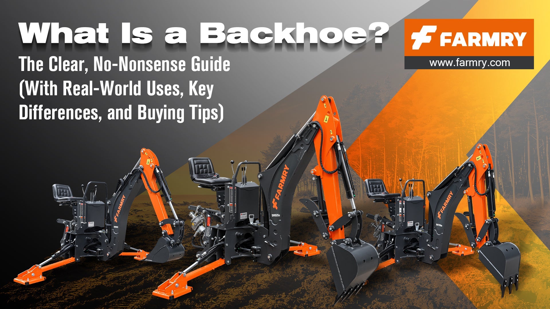 What Is a Backhoe? The Clear, No-Nonsense Guide (With Real-World Uses, Key Differences, and Buying Tips)