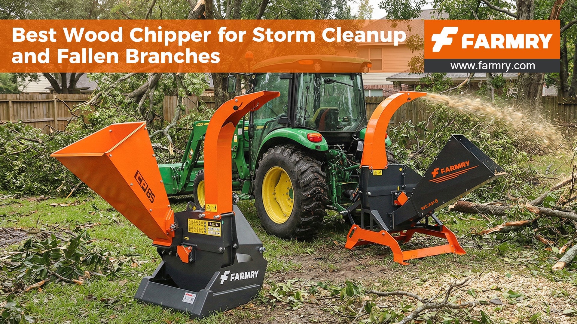 Best Wood Chipper for Storm Cleanup and Fallen Branches