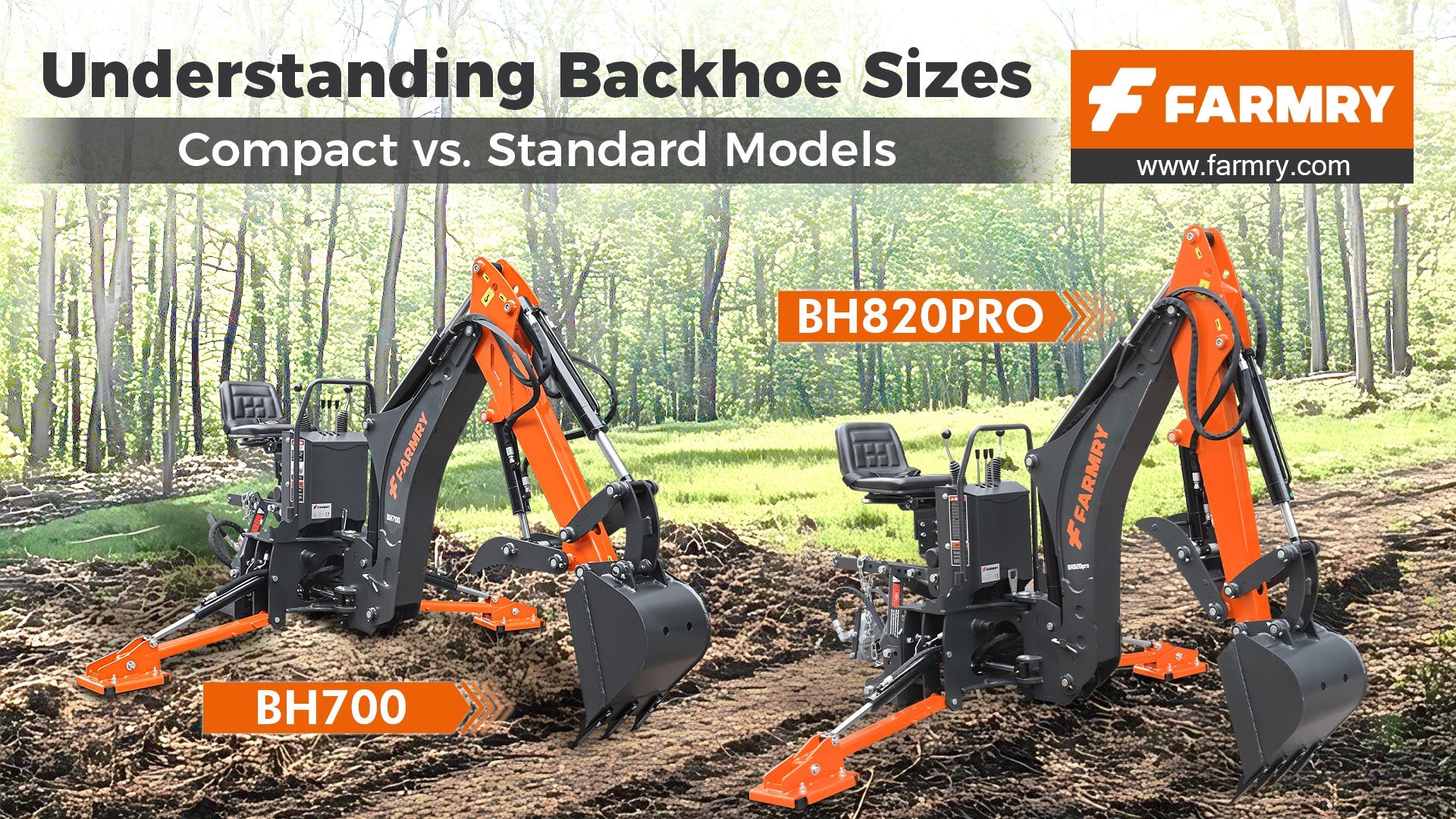 Understanding Backhoe Sizes: Compact vs. Standard Models