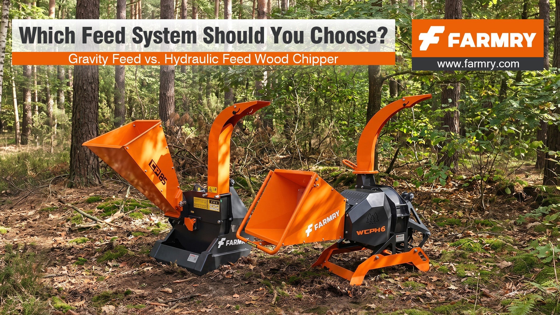 Gravity Feed vs. Hydraulic Feed Wood Chipper: Which Feed System Should You Choose?