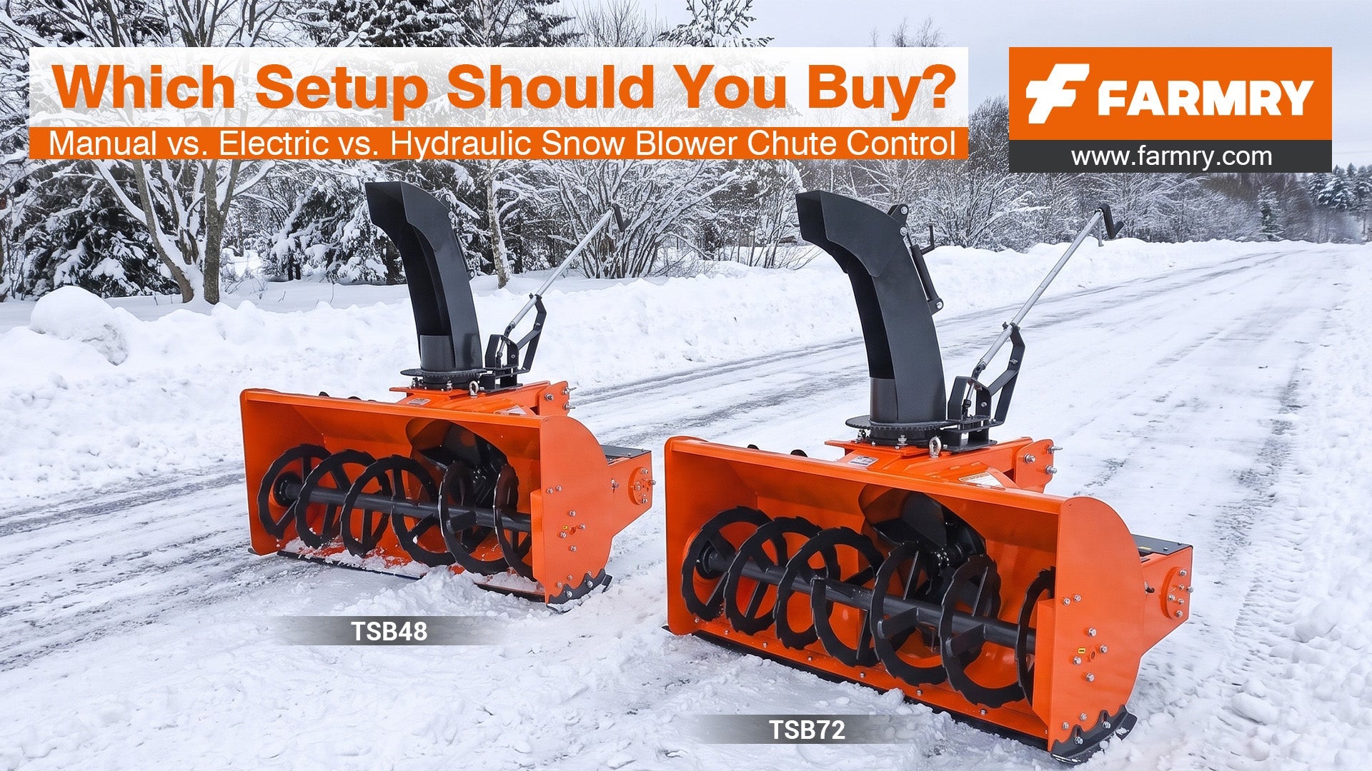 Manual vs. Electric vs. Hydraulic Snow Blower Chute Control: Which Setup Should You Buy?