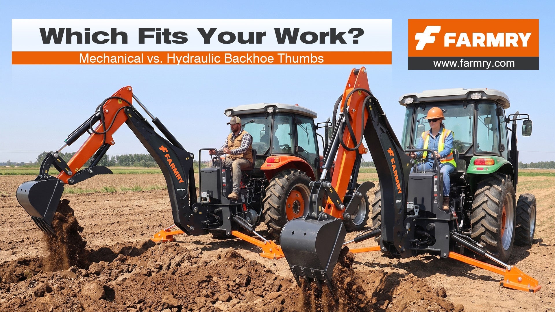 Mechanical vs. Hydraulic Backhoe Thumbs: Which Fits Your Work?