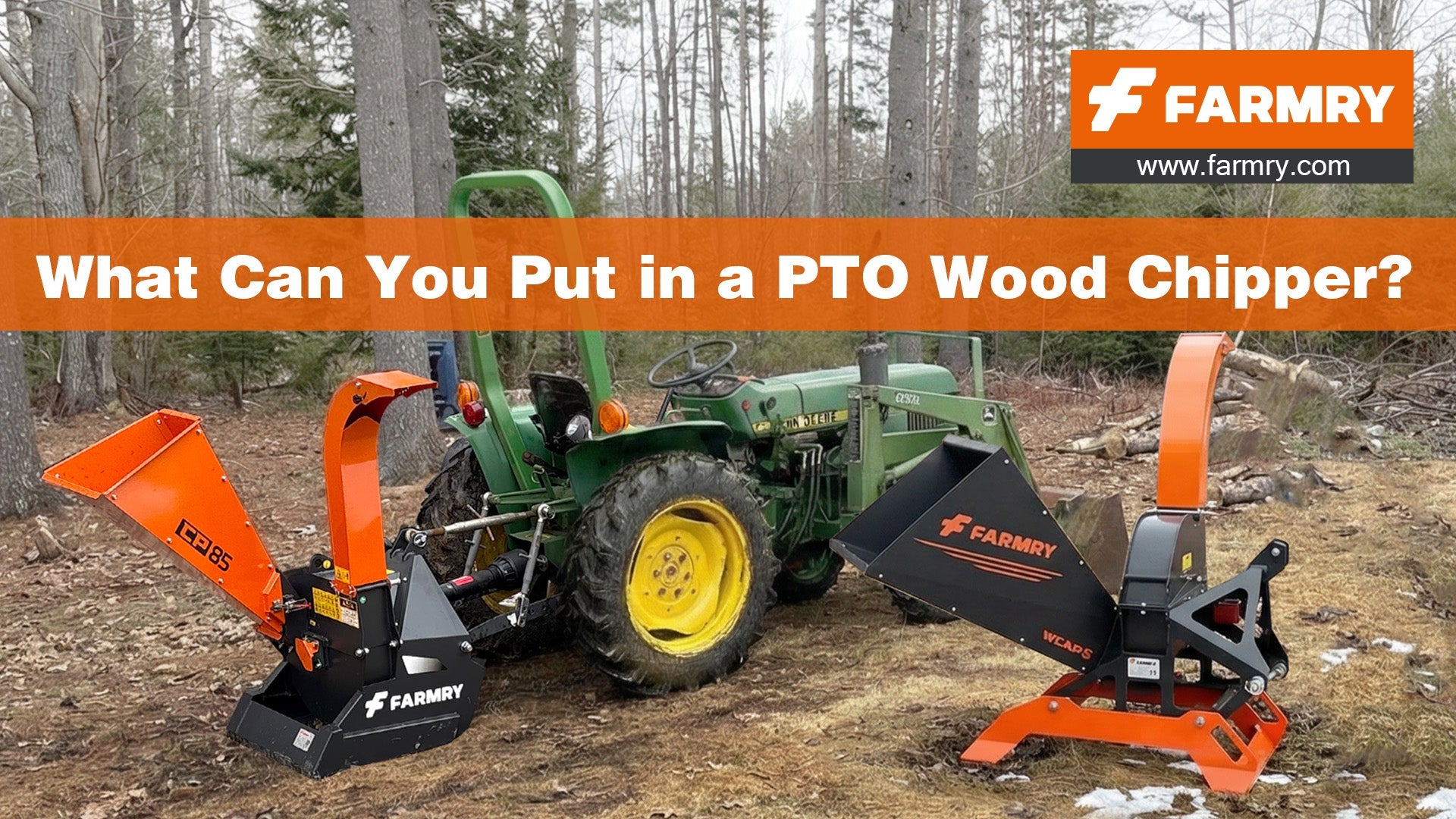 What Can You Put in a PTO Wood Chipper?