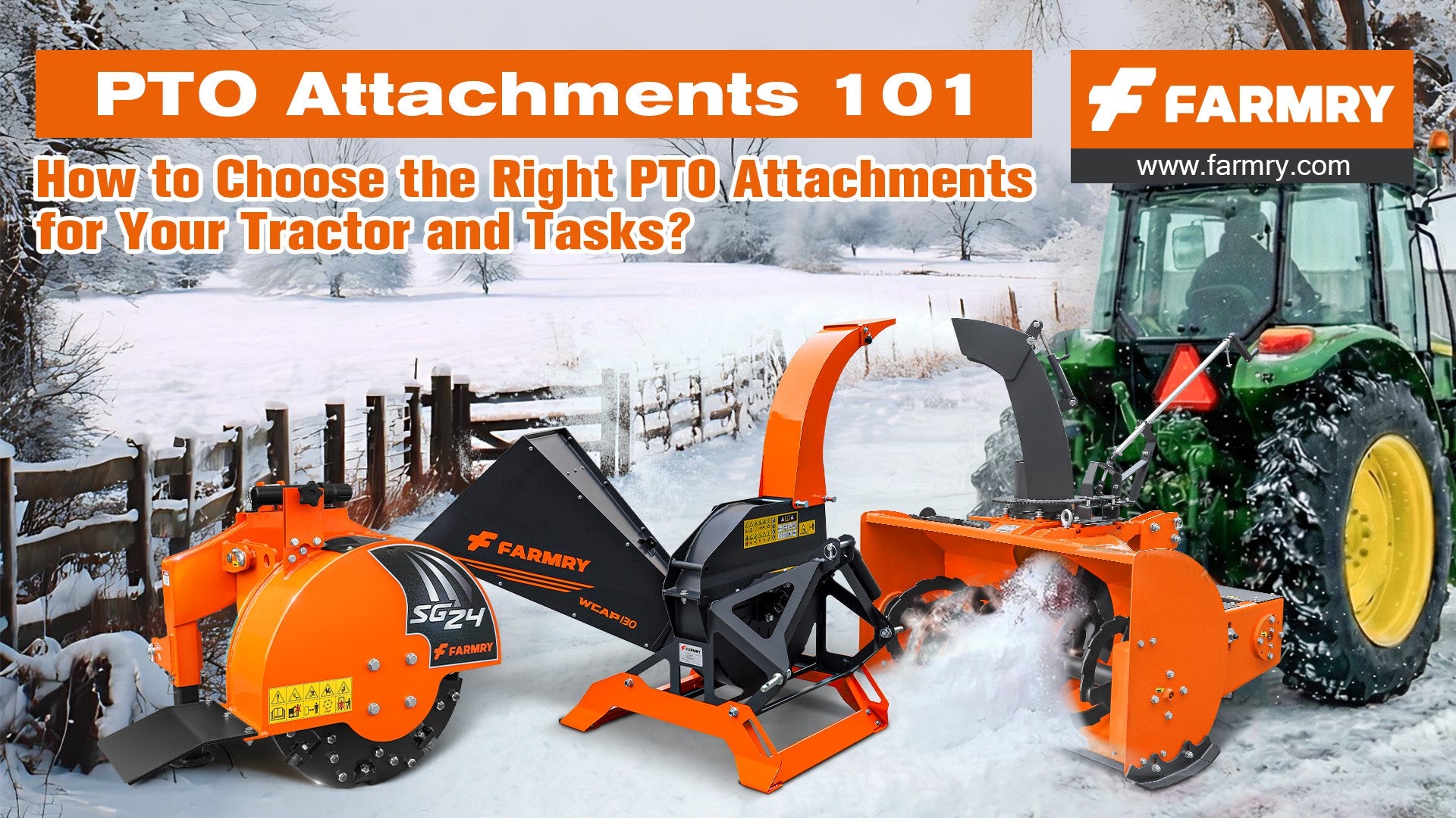 PTO Attachments 101: How to Choose the Right PTO Attachments for Your Tractor and Tasks