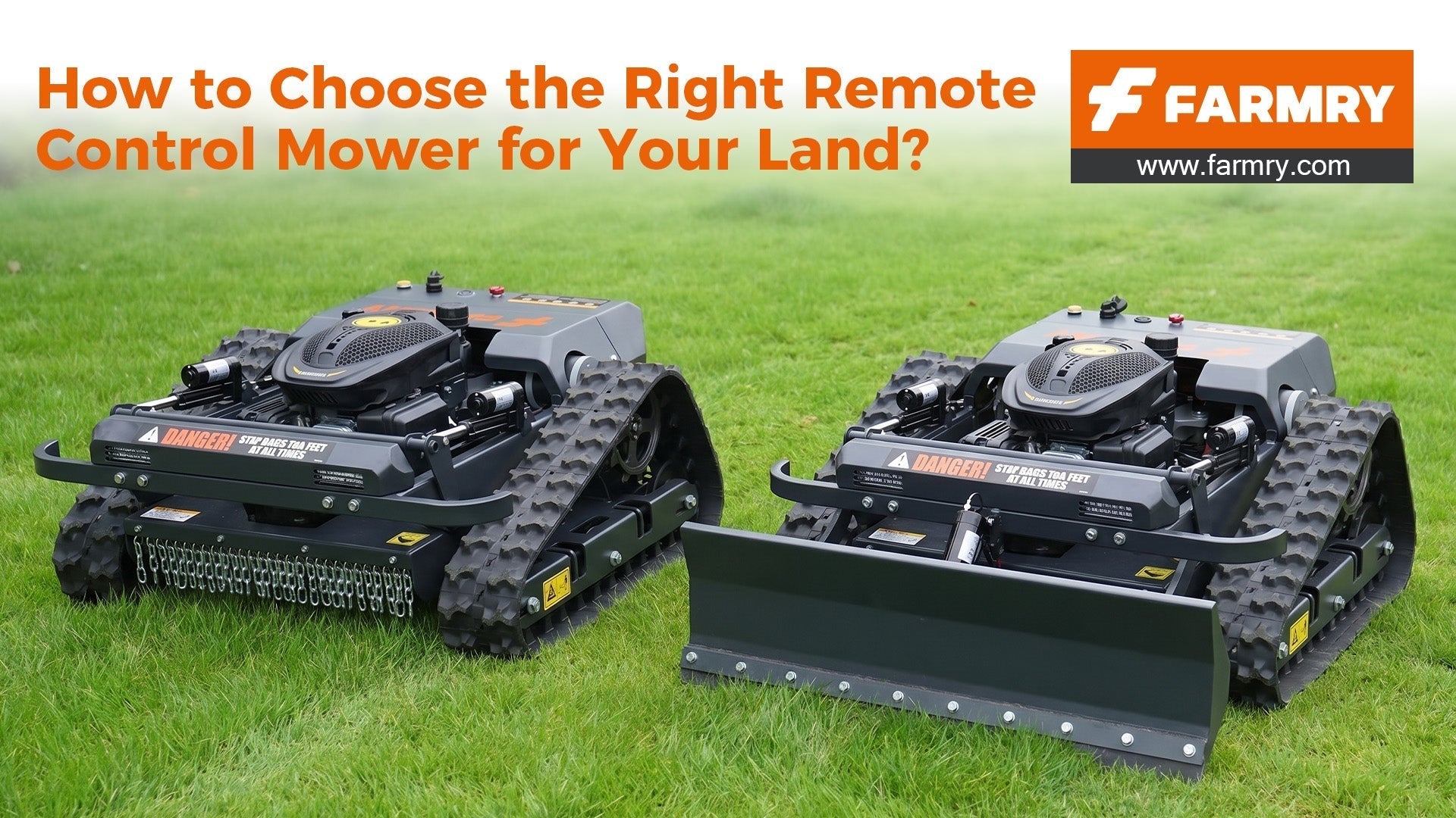 How to Choose the Right Remote Control Mower for Your Land