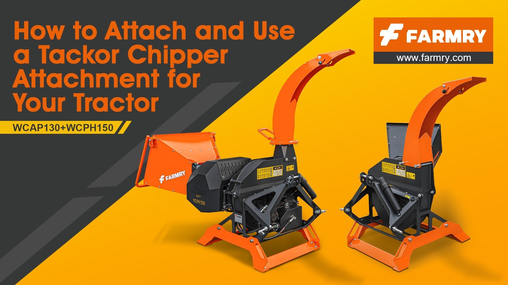 How to Attach and Use a Tackor Chipper Attachment for Your Tractor