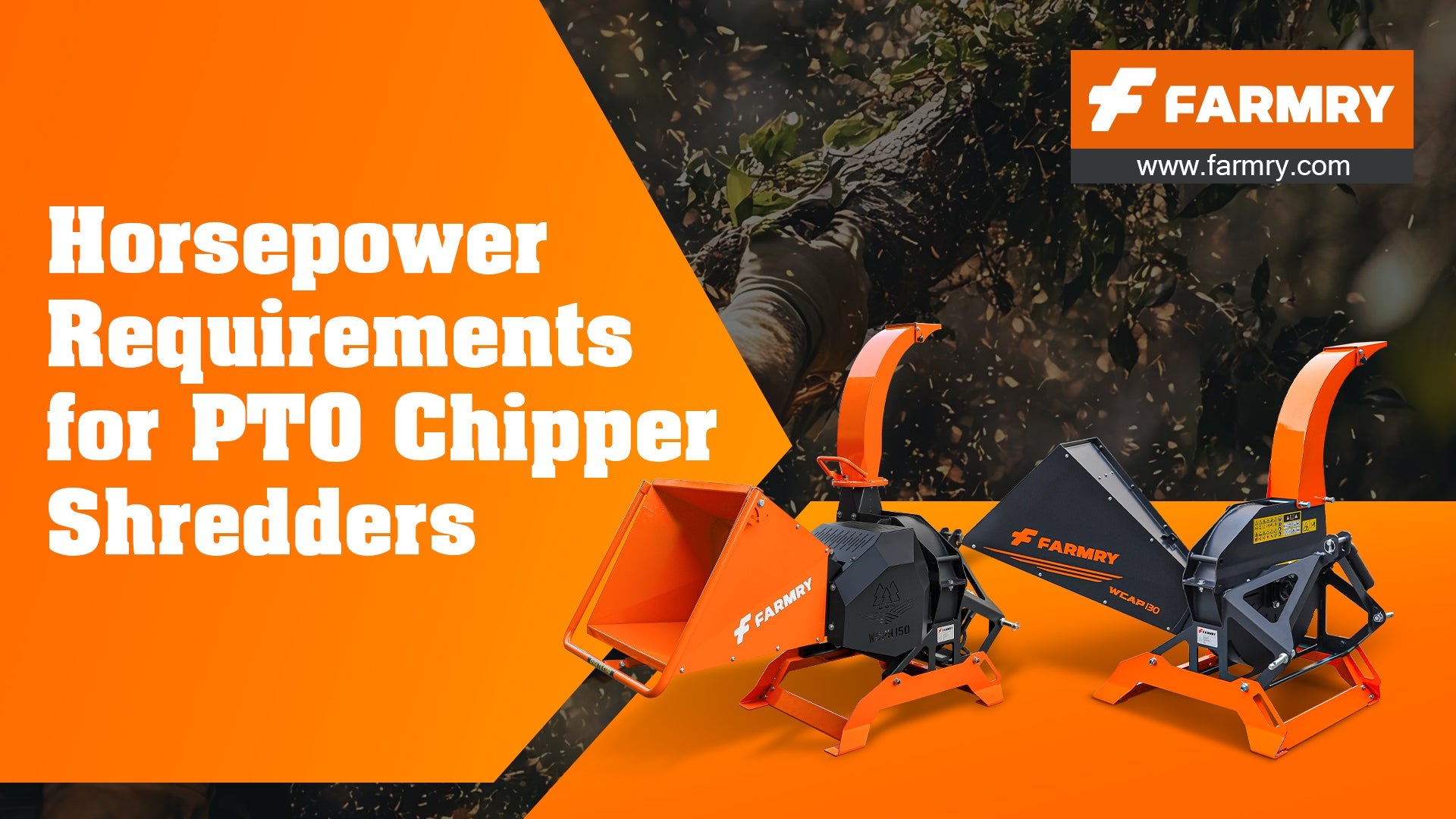 Horsepower Requirements for PTO Chipper Shredders