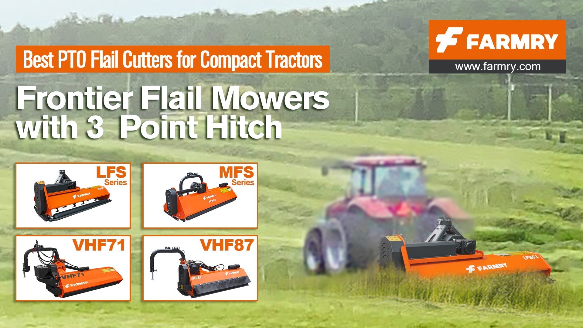 Best PTO Flail Cutters for Compact Tractors: Frontier Flail Mowers with 3‑Point Hitch
