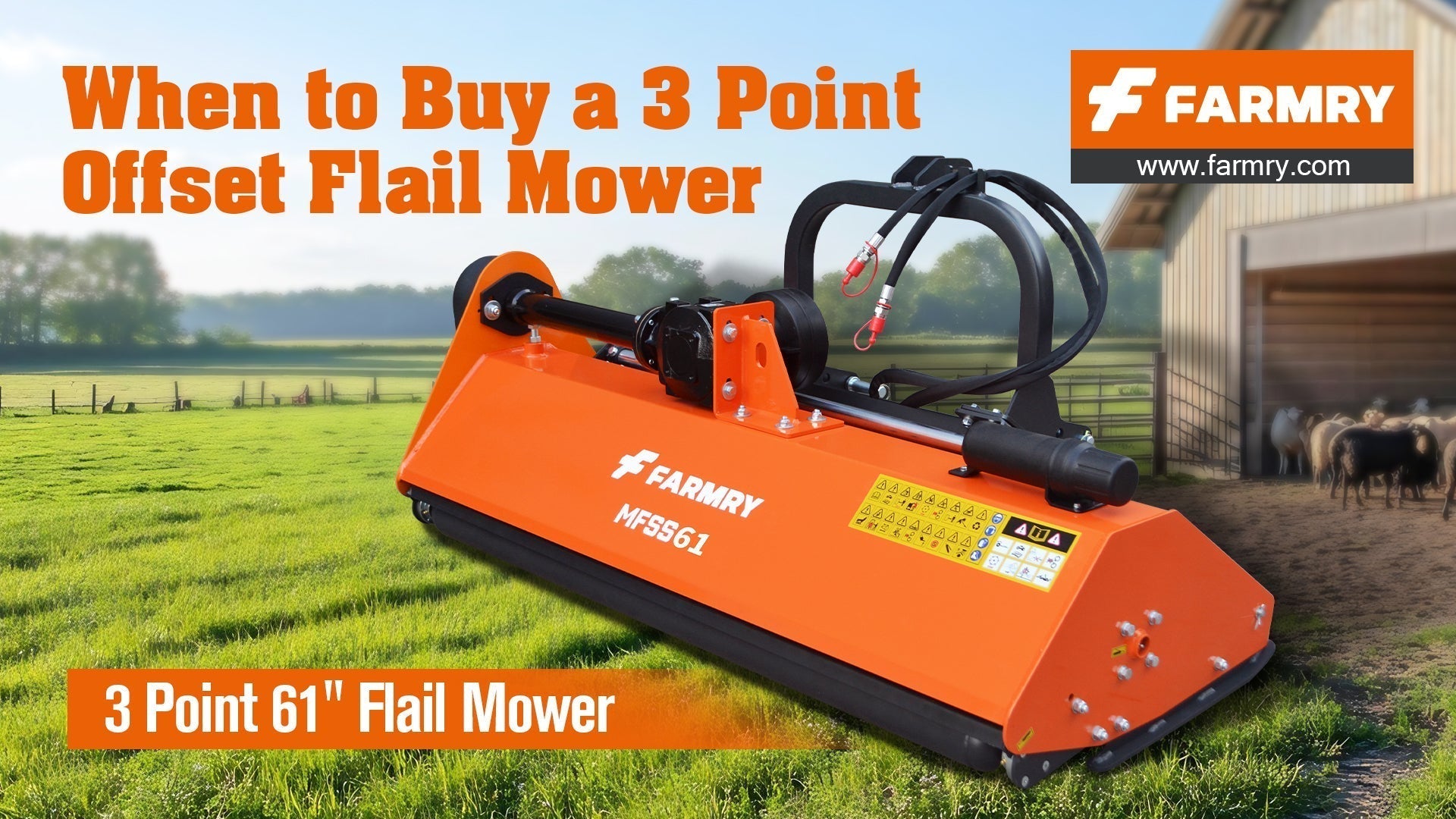 When to Buy a 3 Point Offset Flail Ditch Bank Mower