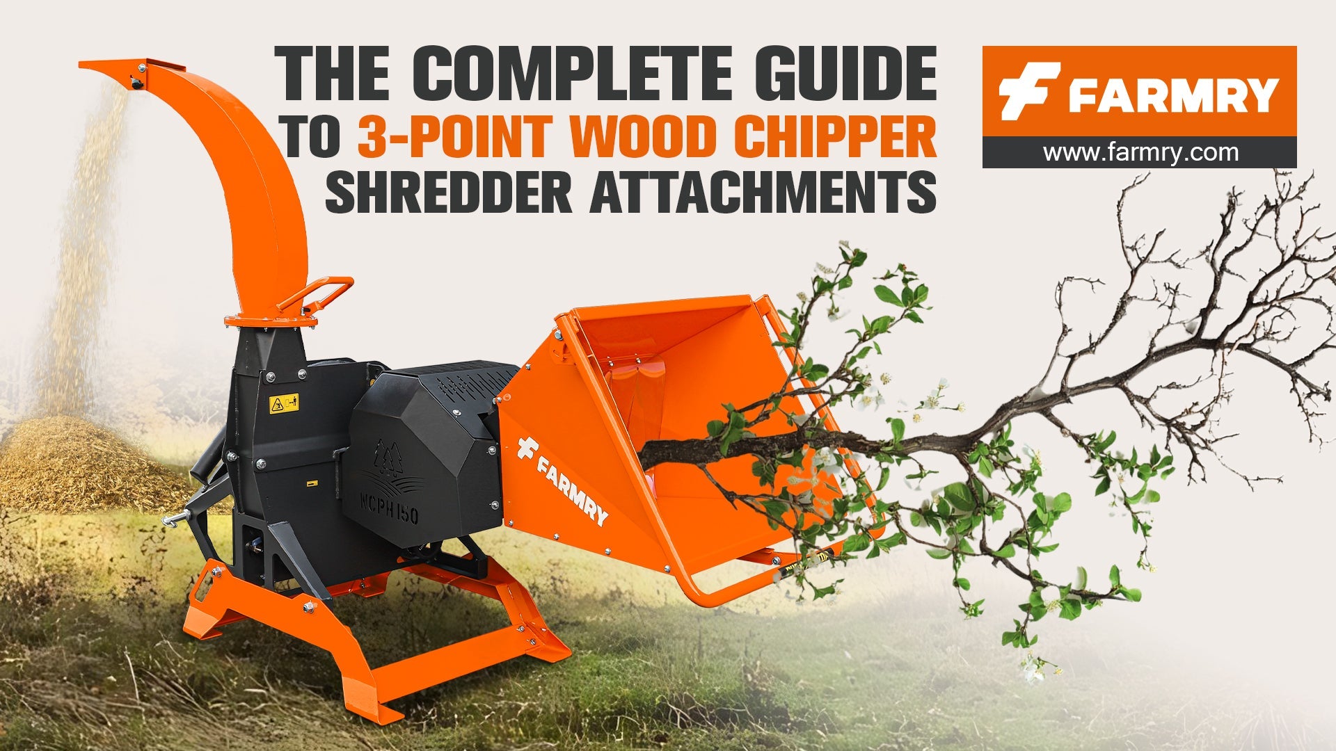 The Complete Guide to 3-Point Wood Chipper Shredder Attachments