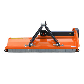 3 Point 53" Flail Mower, PTO Powered 15-35HP Mowing Attachment for Category 1 Tractors, LFS53