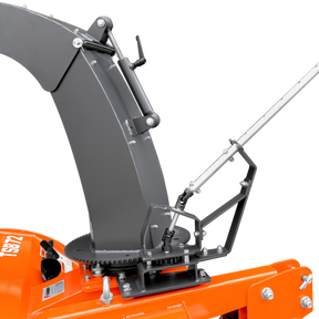 72” 3 Point Hitch Snow Blower for 25-65HP Tractor, CAT 1&2, 24” Impeller diameter, Manual 360 ° Snow Chute, Snow Shovel for JAM Clearance and PTO Shaft with Cluth included, TSB72