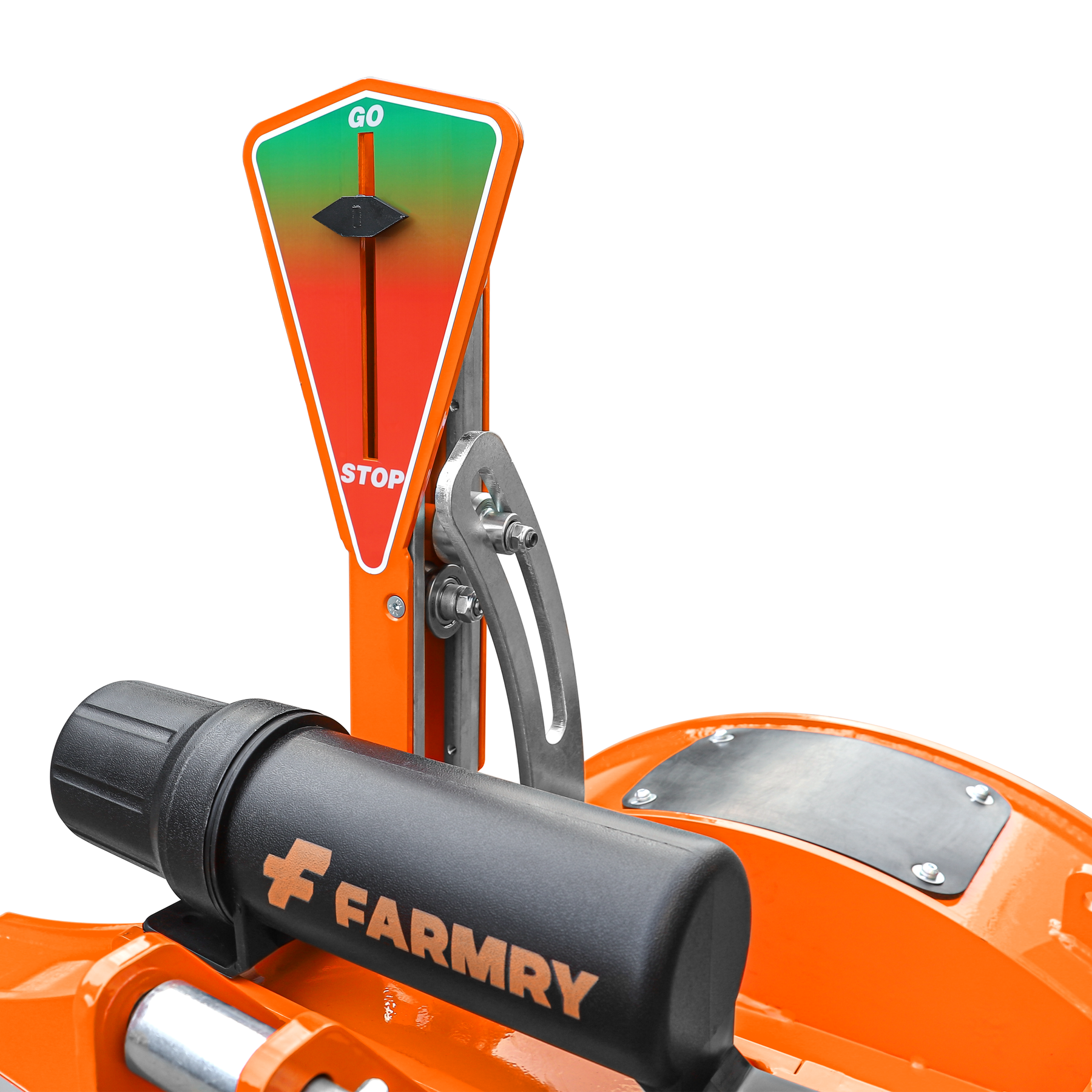 3-Point PTO Stump Grinder PRO, Two Torsion Springs, Speed Indicator, 34 Carbide Teeth, for 15-45HP Tractors, PTO Shaft Included with Slip Clutch. SG24 Pro