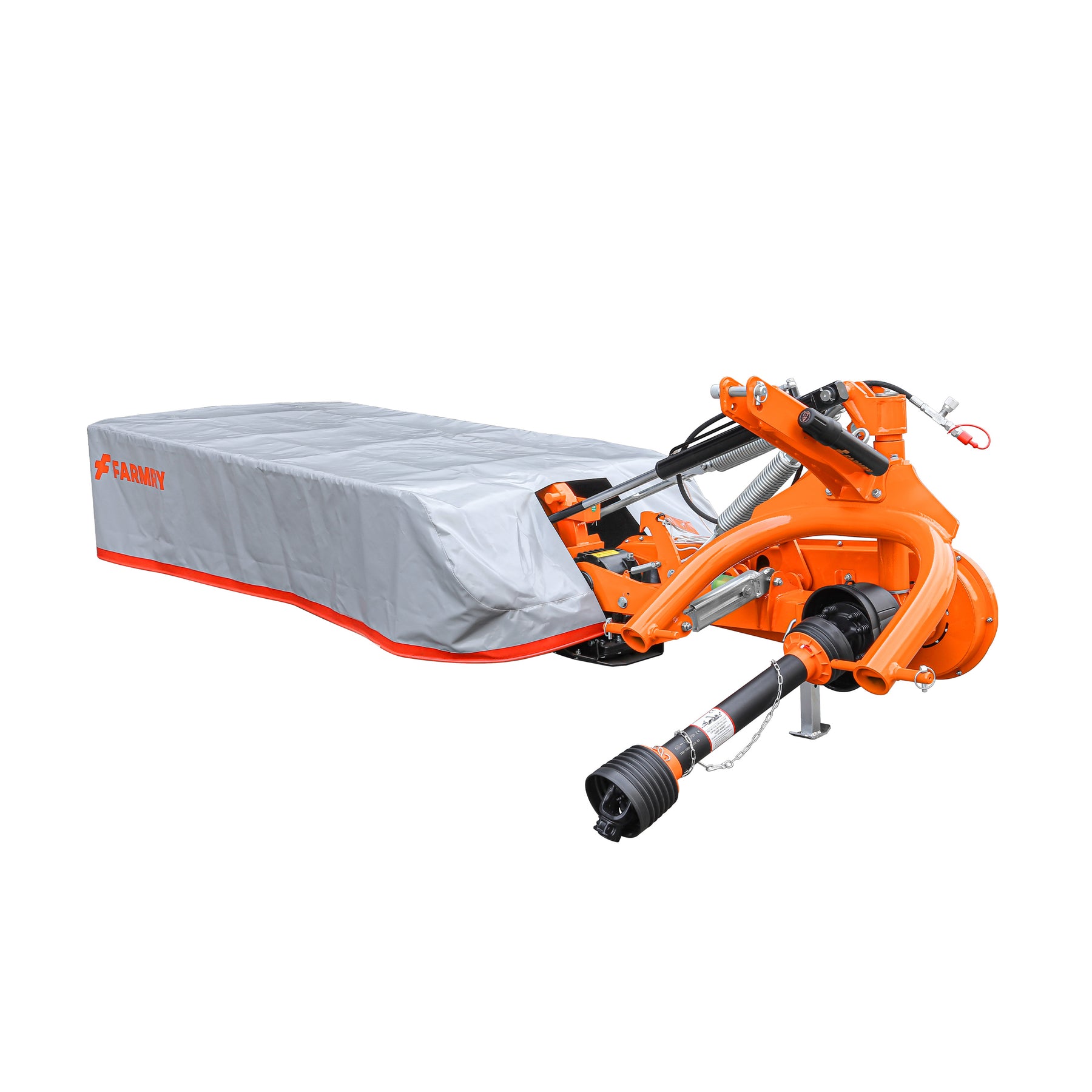 3 Point 81" Disc Mower, 5 Discs, PTO Powered 35–85HP Hay Cutter for Category 1 & 2 Tractors, DHM7