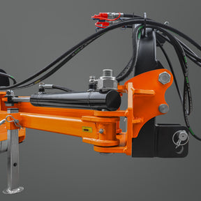 3 Point 50" Hydraulic Offset Flail Ditch Bank Mower for Category 1 Tractors, 25-45HP, VLF50