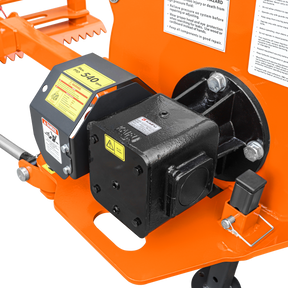 24 inch Hydraulic Stump Grinder with 56ps Carbide Teeth for Tractor From 25hp To 60hp, Premium Driveline with Included, HSG24