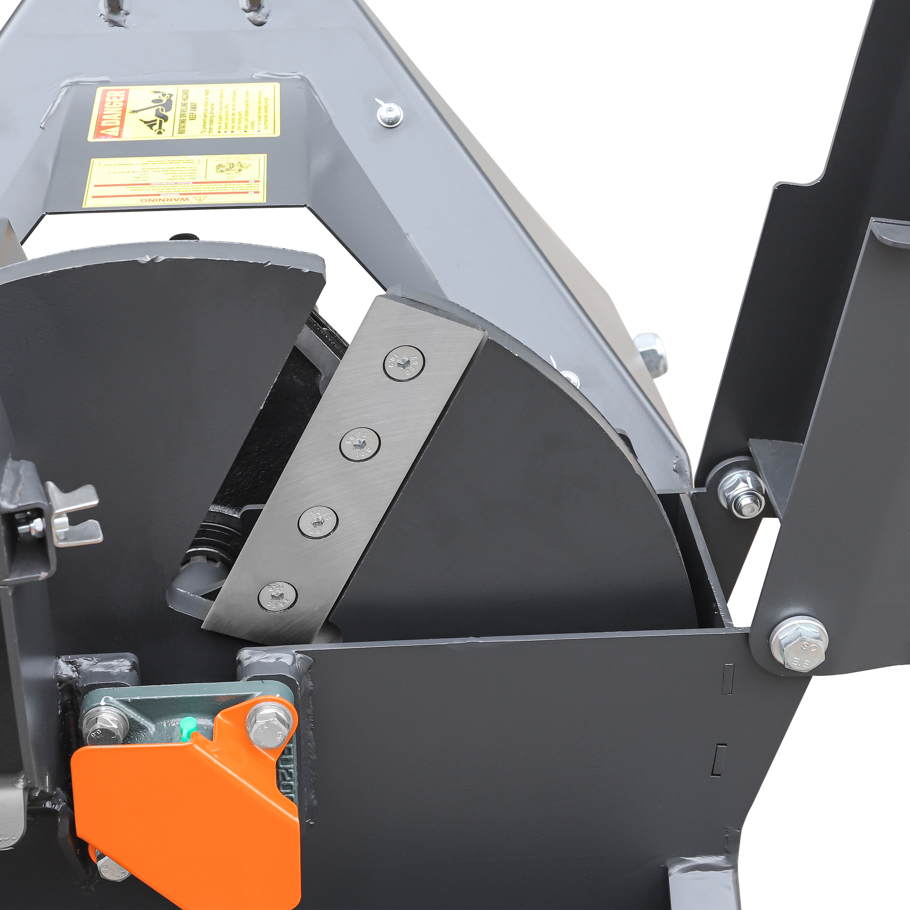 FARMRY PTO Wood Chipper for Tractors | Durable 3-Point Hitch Brush Shredder Model CP85