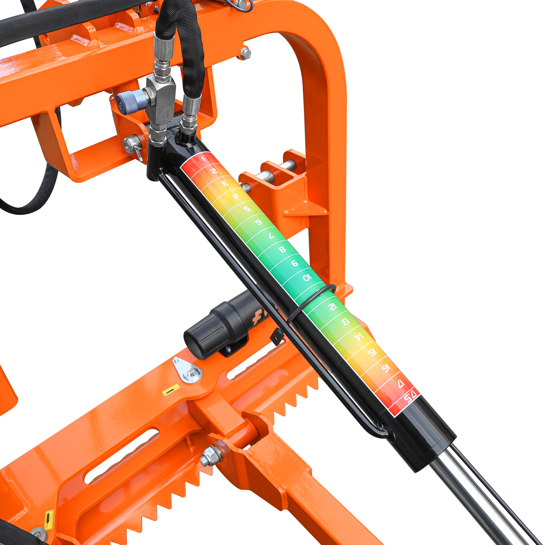 24 inch Hydraulic Stump Grinder with 56ps Carbide Teeth and Self Contained Control Valve for Tractor From 25hp To 60hp, Premium Driveline Included, HSG24PRO