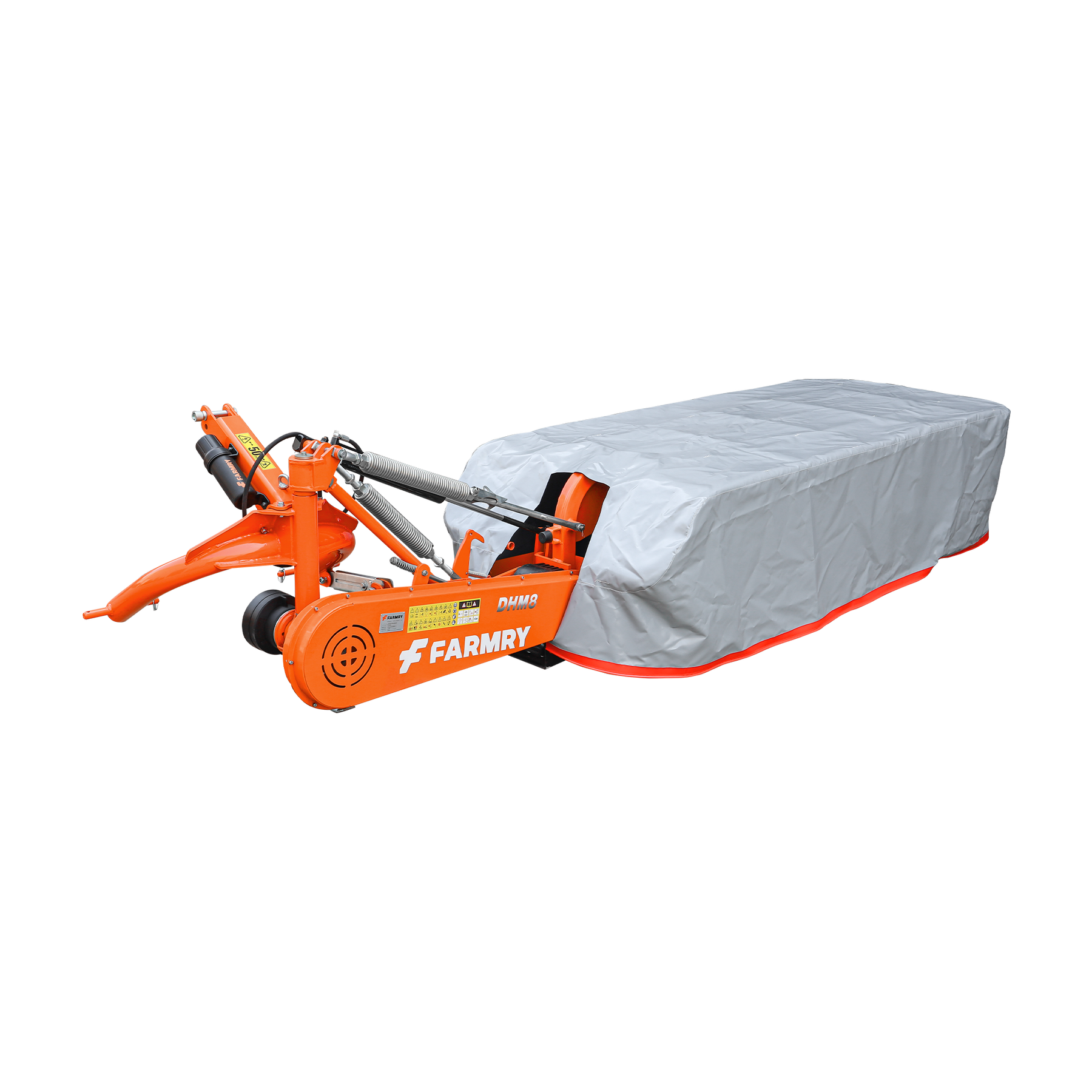 3 Point 95" Disc Mower,6 discs, PTO Powered 35–80HP Hay Cutter for Category 1 & 2 Tractors, DHM8