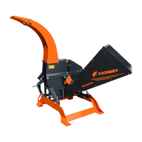 5" PTO Wood Chipper + PRO Stump Grinder Bundle for 15–45 HP Tractors | WCAP130 + SG24 Pro Orange Combo