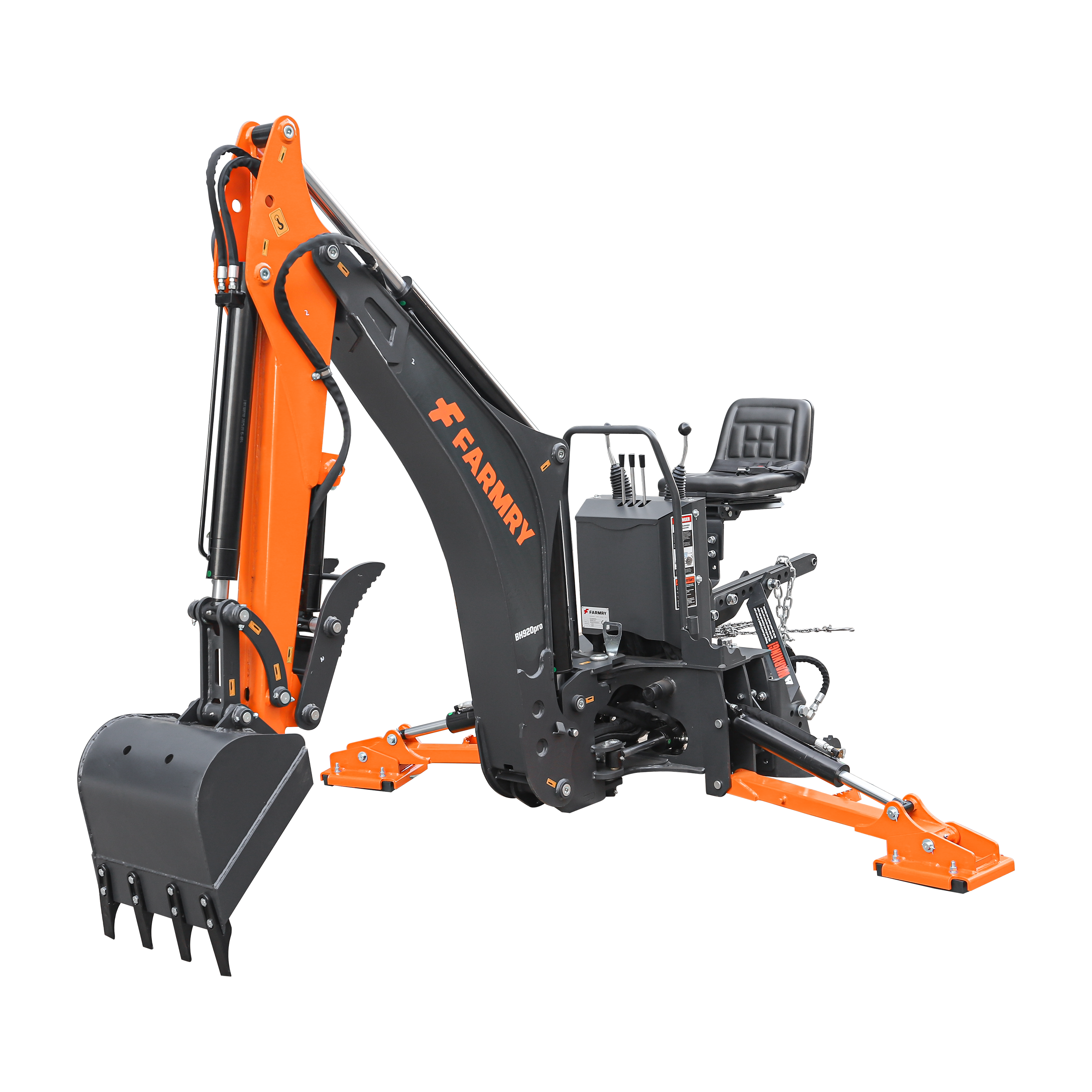 BH920 Pro Tractor Backhoe Attachment | 3 Point Backhoe | Farmry