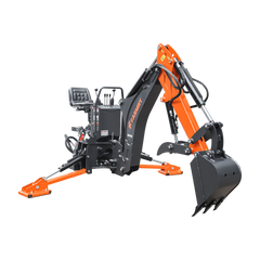 Farmry BH700 Grapple Backhoe – 7' Hydraulic Power for Tractors