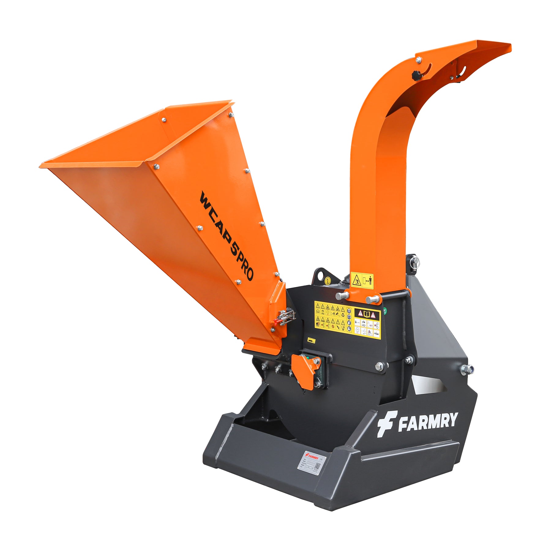 WCAP5 PRO 5” 3-Point PTO Wood Chipper for 15–45 HP Tractors, PTO Shaft Included, Quick Hitch Compatible
