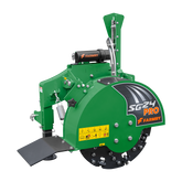 3-Point PTO Stump Grinder PRO, Two Torsion Springs, Speed Indicator, 34 Carbide Teeth, for 15-45HP Tractors, PTO Shaft Included with Slip Clutch. SG24 Pro
