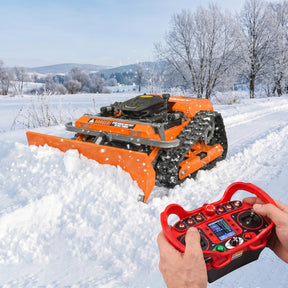 Remote-Controlled Track Mower with Snow Plow – 20.9" Cut, 6.1HP, RM20S