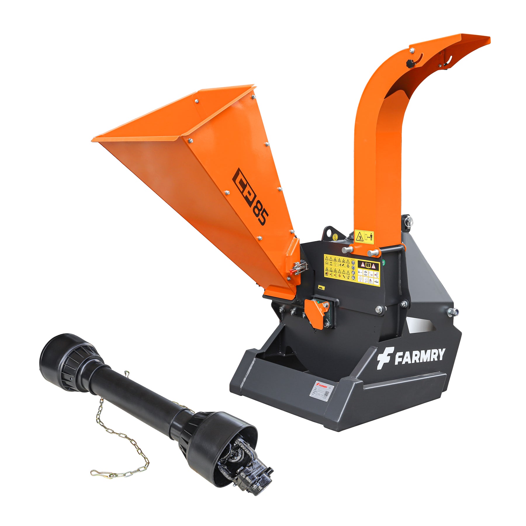 5” 3-Point PTO Wood Chipper for Tractors Up To 45 HP, PTO Shaft Included – Model CP85