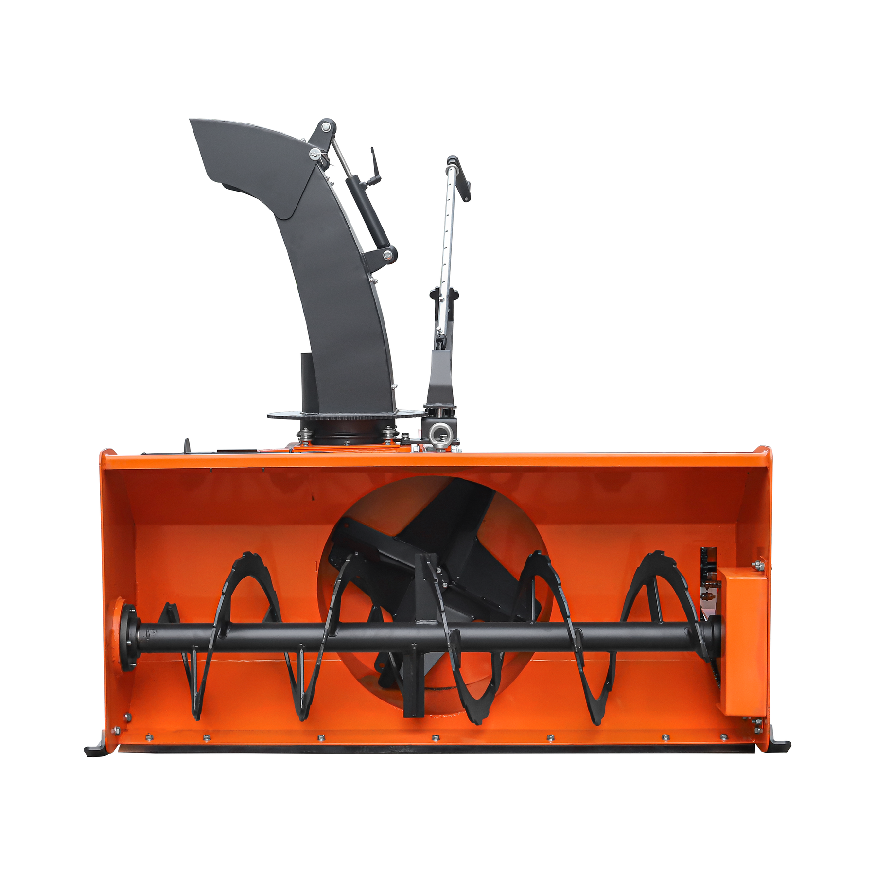 60" 3-Point Hitch Snow Blower for 18-45HP Tractor, CAT 1 & 2, 22" Impeller Diameter, Manual 360° Snow Chute, Snow Shovel for JAM Clearance and PTO Shaft with Clutch Included, TSB60