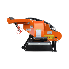 24 inch Stump Grinder for Skid Steer Loader,18 to 23GPM, SSG24(Orange)