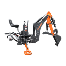 Farmry BH700 Grapple Backhoe – 7' Hydraulic Power for Tractors