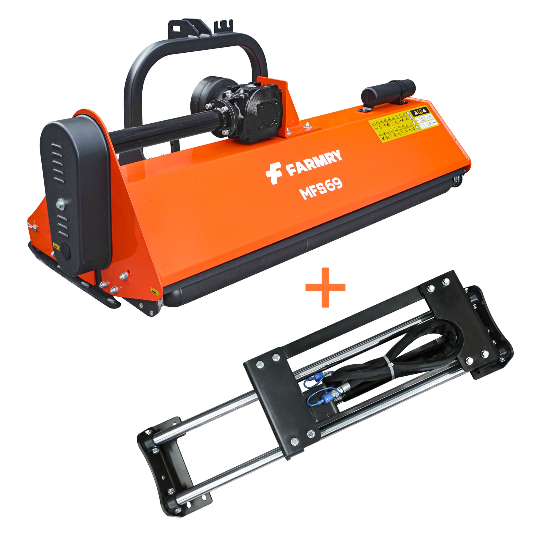Upgrade-Ready Flail Mower: MFS69 + Hydraulic Side Shift Assembly (Build Your Own MFSS69)